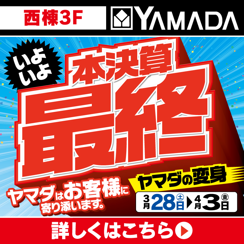 ヤマダデンキ(3/28-4/3)