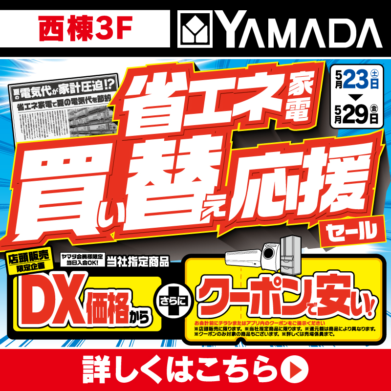 ヤマダデンキ（5/23-29）
